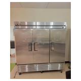 True Model T-72 3 Door Refrigerator