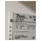 True Model T-72 3 Door Refrigerator