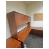 U Shape Wilcox Office Desk with Hutch