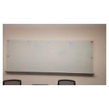 Frosted Glass Office White Board