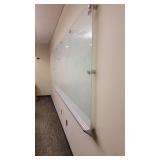 Frosted Glass Office White Board