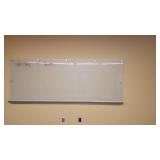 commercial glass Frosted white board