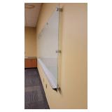 commercial glass Frosted white board