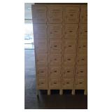 18 Cubby Locker Cabinet