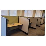 6 cubicle office space