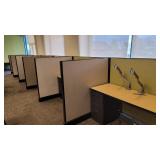 6 cubicle office space