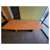 Conference Table with Center Outlet 8ft x 4ft x 29 in