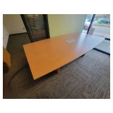 Conference Table with Center Outlet 8ft x 4ft x 29 in