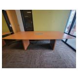 Conference Table with Center Outlet 8ft x 4ft x 29 in