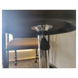 Adjustable Faux Leather Barstools