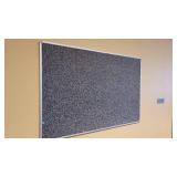 Office Tack Board Grey and black