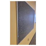 Office Tack Board Grey and black