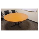 5ft round office conference table