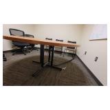 5ft round office conference table