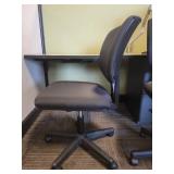 Mesh Back Black Office Chair with No Arms