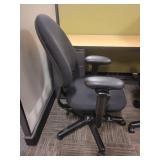 SteelCase Black Office Chair with Arms