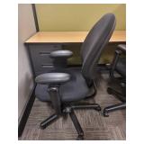 SteelCase Black Office Chair with Arms