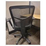 Square Back Mesh Steel Case Memory Foam Padded Seat Office Chair - 1st Come 1st Serve