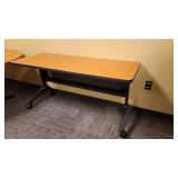 Tilting Work Station Table on Casters