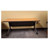 Tilting Work Station Table on Casters