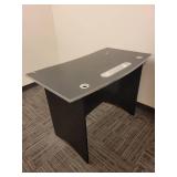 Black Particle Board Work Station