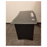 Black Particle Board Work Station