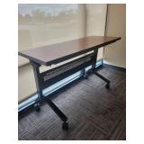 Tilting 4ft x 18 in x 30in Work Station Table on Casters