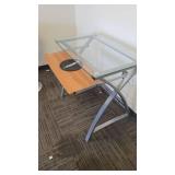 Office Desk With Glass Top