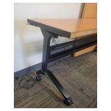 6ft x 18 in Tilted Workstation on Casters