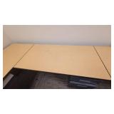 L Shaoed Office Desk With Filing Cabinet