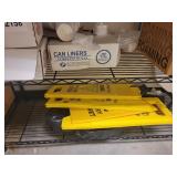 Contents or Shelf - Cleaning and Commercial Supplies (Partials)