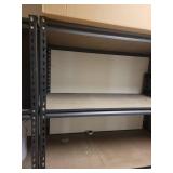 4ft x 2 ft x 6 ft Black Shelf