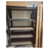 4ft x 2 ft x 6 ft Black Shelf