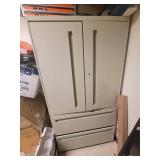 HON Metal Storage Cabinet - CONTENTS SOLD SEPARATELY