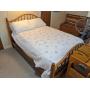 Ethan Allen Full size bed w/mattress & linen