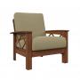 Carson Carrington Klaipeda X-design Arm Chair- Retail:$419.49 no cushions