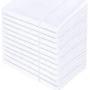 One-Dozen (12) white pillow cases