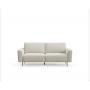 Retail: $1539.00 Oliver Space Gaudi Sofa, Cream, Model: 42-86-URB1090-1-HA