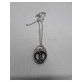 1pc Fashion Vintage Prayer Angel Pendant Necklace