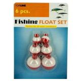 Fishing Bobber Floats Set (Pack Of 6)