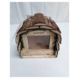 Decorative Bird Feeder - Log Cabin