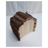 Decorative Bird Feeder - Log Cabin