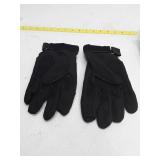 Touch Screen Anti-Skid Full Finger Tactical Gloves - Black - L