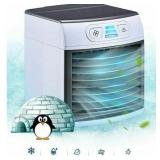 Home Innovations - Breezy Arctic Air Cooler Portable Fan Ice Cold Mini Air Conditioner