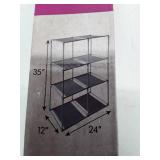 AH064 4-Tier Easy Assemble Storage Rack