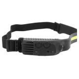Induction Headlamp ABS Battery Powered USB Rechargable Mounted Ultra Bright Flashlight for Running, Hiking, Camping, Fishing