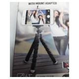Core Audio Smartphone Tripod with Mount Adapter - Black