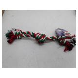 Twisted Knot Rope Dog Toy - Colors Vary