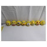 8 PCS Funny Faces Stress Balls - Faces May Vary