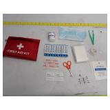 Portable First Aid Kit with Supplies for Hunting, Hiking and Camping